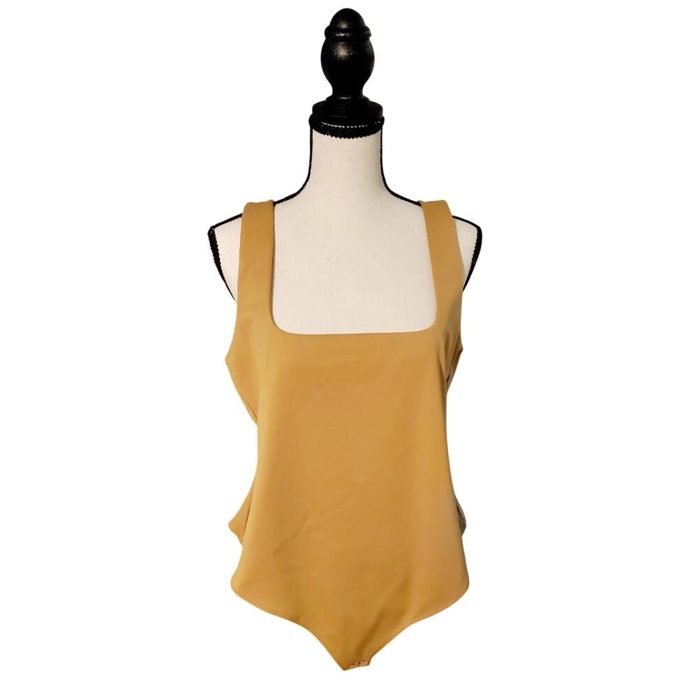 Good American Sexy Rust Color Scuba Body Suit Size 6 (3XL) Layering - Picture 3 of 7